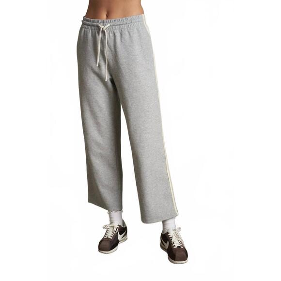 PERFECTWHITETEE Pants - NEW PERFECTWHITETEE claud pureform cropped pants in heather grey